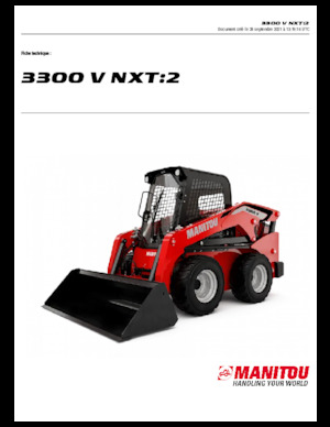 Csúszókormányzású rakodók Manitou 3300V NXT:2