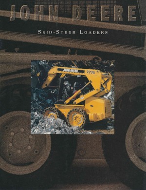 Csúszókormányzású rakodók John Deere Construction 7775