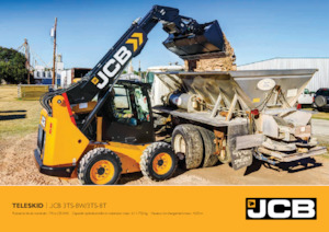 Csúszókormányzású rakodók JCB 3TS-8W