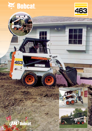 Csúszókormányzású rakodók Bobcat 463