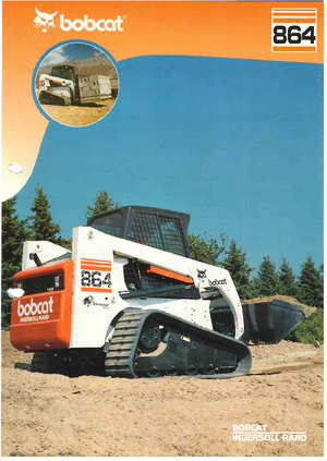 Csúszókormányzású rakodók Bobcat 864 G