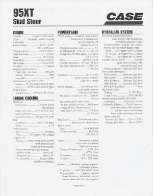 Csúszókormányzású rakodók Case 90XT 