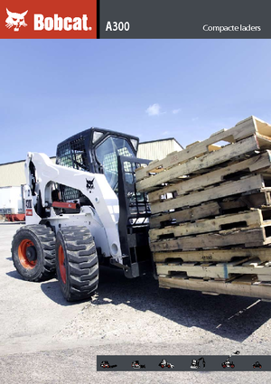 Csúszókormányzású rakodók Bobcat A 300