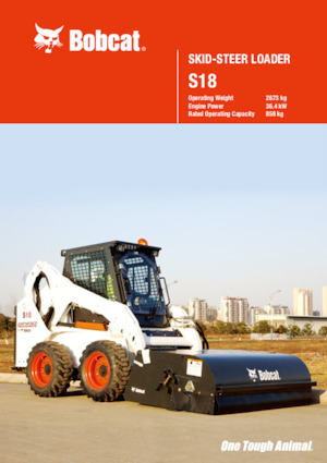 Csúszókormányzású rakodók Bobcat Earthforce S18