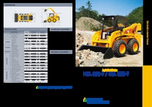 Csúszókormányzású rakodók Hyundai HSL 650-7