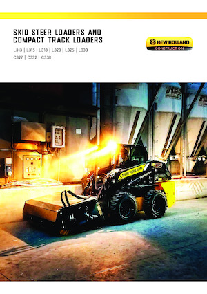 Csúszókormányzású rakodók New Holland L325