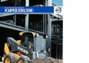 Csúszókormányzású rakodók Volvo MC115C