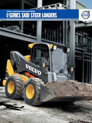 Csúszókormányzású rakodók Volvo MC115C
