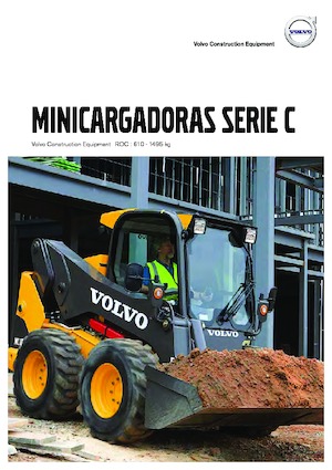 Csúszókormányzású rakodók Volvo MC60C
