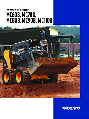 Csúszókormányzású rakodók Volvo MC110B