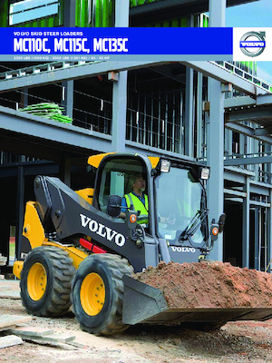 Csúszókormányzású rakodók Volvo MC135C