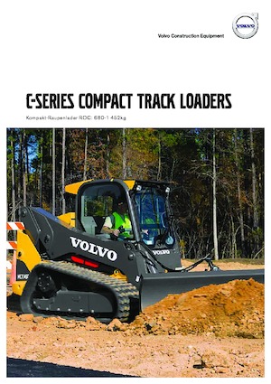 Csúszókormányzású rakodók Volvo MCT145C