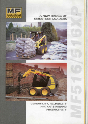 Csúszókormányzású rakodók MF Industrial MF 516 XP