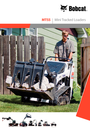 Csúszókormányzású rakodók Bobcat MT55