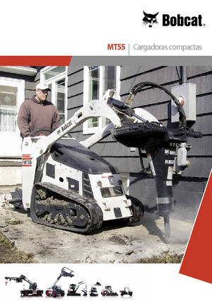 Csúszókormányzású rakodók Bobcat MT55