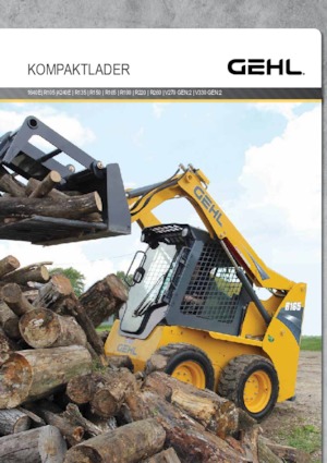 Csúszókormányzású rakodók Gehl R190