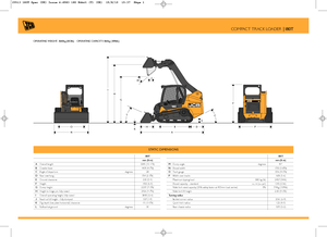 Csúszókormányzású rakodók JCB Robot 180 T