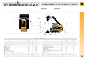 Csúszókormányzású rakodók JCB Robot 190 T