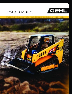 Csúszókormányzású rakodók Gehl VT320