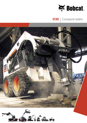 Csúszókormányzású rakodók Bobcat S 130
