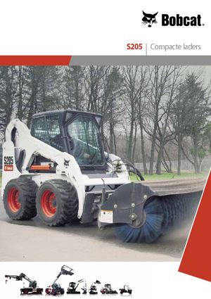Csúszókormányzású rakodók Bobcat S 205