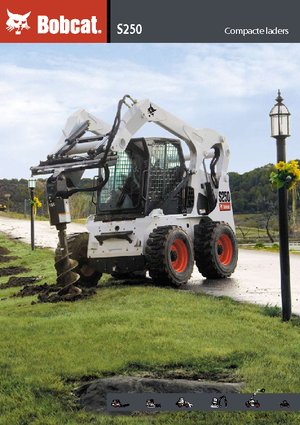 Csúszókormányzású rakodók Bobcat S 250