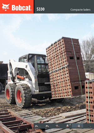 Csúszókormányzású rakodók Bobcat S 330