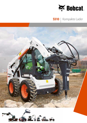 Csúszókormányzású rakodók Bobcat S510