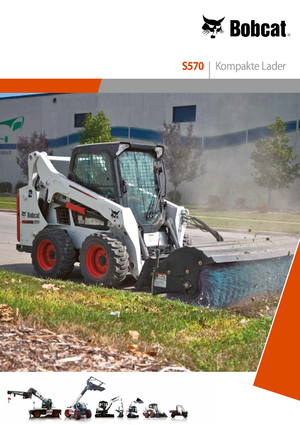 Csúszókormányzású rakodók Bobcat S570
