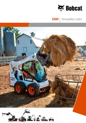 Csúszókormányzású rakodók Bobcat S590