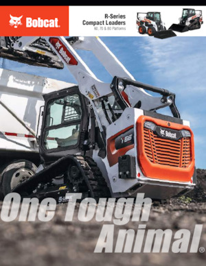 Csúszókormányzású rakodók Bobcat T62