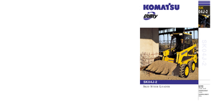 Csúszókormányzású rakodók Komatsu SK04J-2