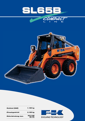 Csúszókormányzású rakodók Fiat Kobelco SL 65 B