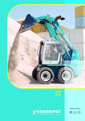 Csúszókormányzású rakodók Messersi SL35