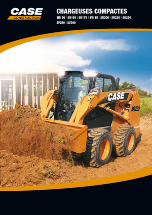 Csúszókormányzású rakodók Case SV 250