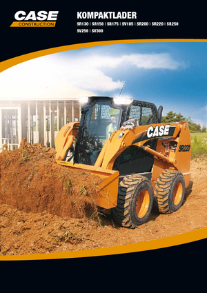 Csúszókormányzású rakodók Case SV 250