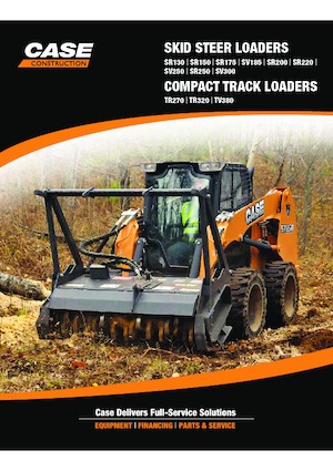 Csúszókormányzású rakodók Case SR200