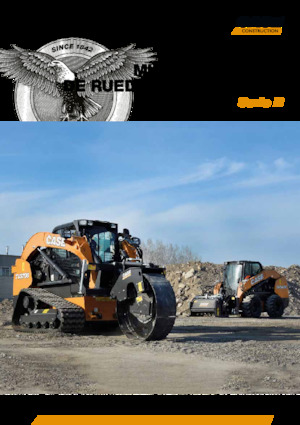 Csúszókormányzású rakodók Case SR130B