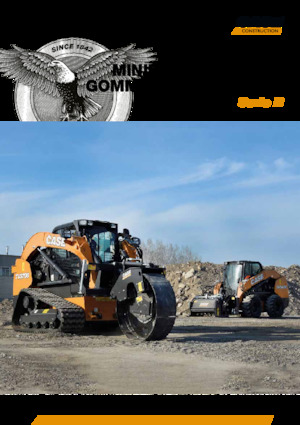 Csúszókormányzású rakodók Case SR130B