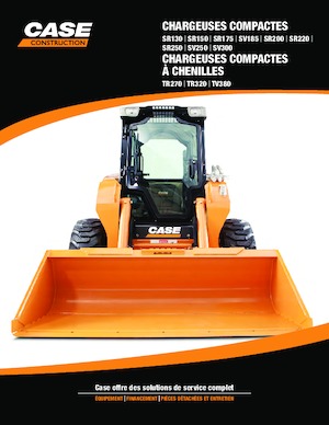 Csúszókormányzású rakodók Case SR200