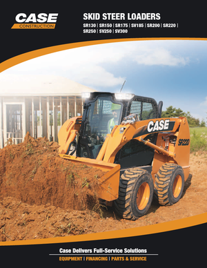 Csúszókormányzású rakodók Case SV 250