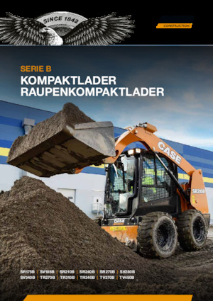 Csúszókormányzású rakodók Case SR210B