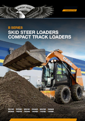 Csúszókormányzású rakodók Case SR210B