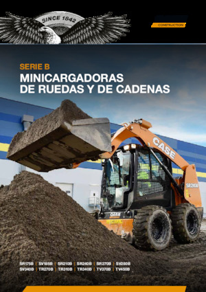 Csúszókormányzású rakodók Case SR210B