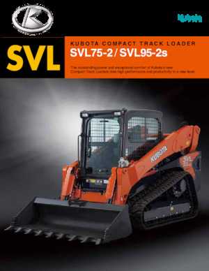 Csúszókormányzású rakodók Kubota SVL75-2HWC