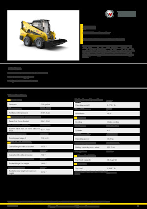 Csúszókormányzású rakodók Wacker Neuson SW28