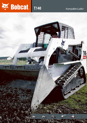 Csúszókormányzású rakodók Bobcat T 140 AHC