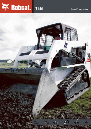 Csúszókormányzású rakodók Bobcat T 140