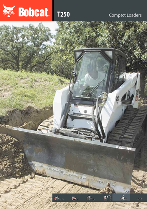 Csúszókormányzású rakodók Bobcat T 250 ACS