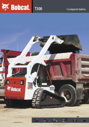Csúszókormányzású rakodók Bobcat T 300 ACS